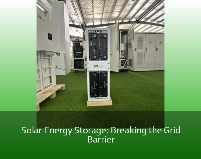 Solar Energy Storage: Breaking the Grid Barrier